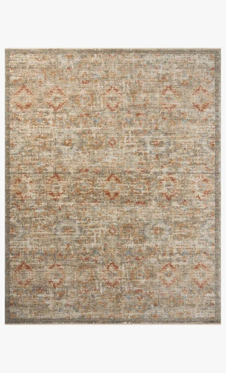 Heritage HER-10 Grey / Sunset Area Rug