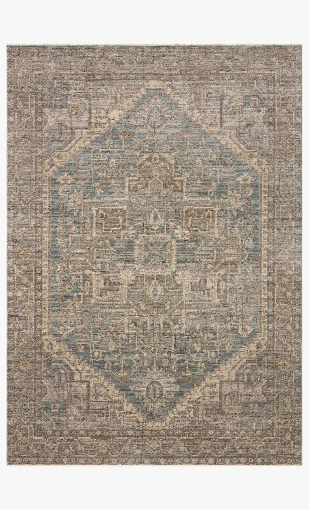 Priscilla PRL-04 Blue / Bark Area Rug (Copy)