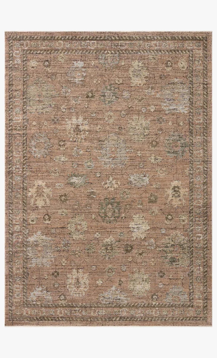 Priscilla PRL-08 Blush / Multi Area Rug