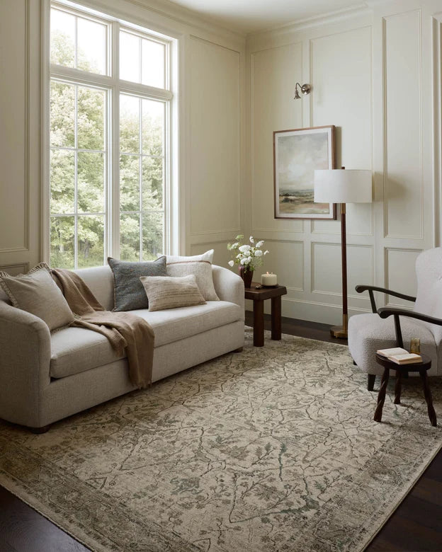 Briar BRR-02 Ivory / Sage Area Rug