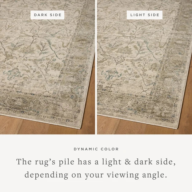 Briar BRR-02 Ivory / Sage Area Rug