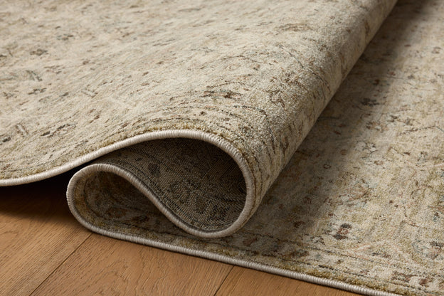 Briar BRR-03 Silver / Moss Area Rug