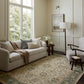 Briar BRR-05 Antique Ivory / Blue Area Rug