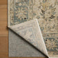 Briar BRR-05 Antique Ivory / Blue Area Rug