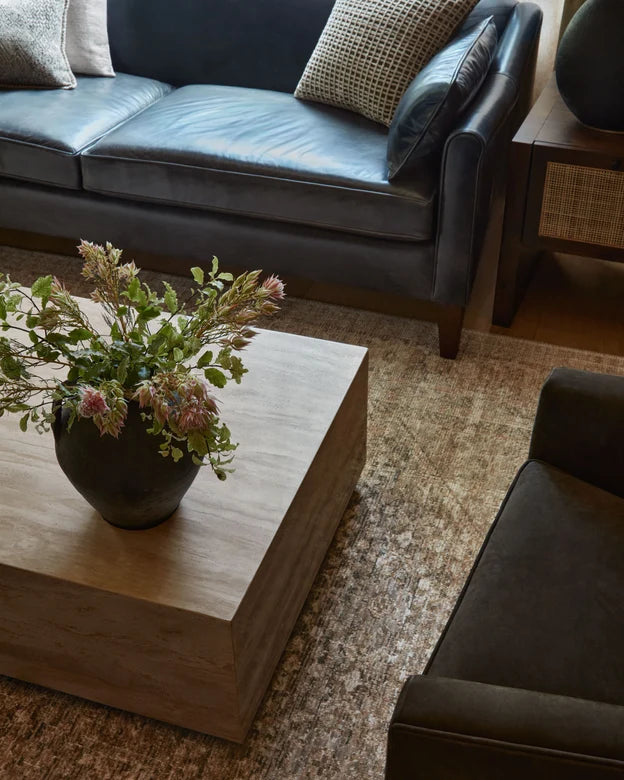 Heritage HER-01 Clay / Natural Area Rug