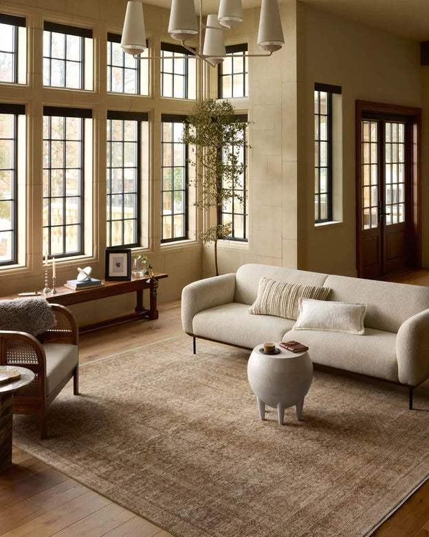Heritage HER-01 Clay / Natural Area Rug