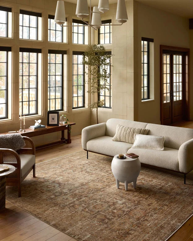 Heritage HER-02 Bark / Multi Area Rug