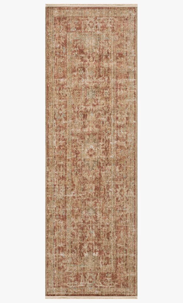 Heritage HER-03 Brick / Multi Area Rug