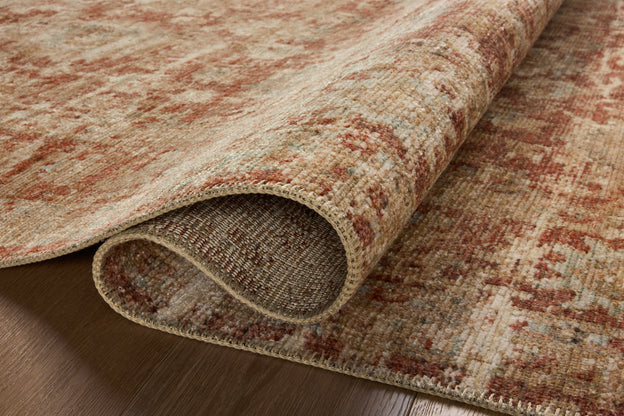 Heritage HER-03 Brick / Multi Area Rug