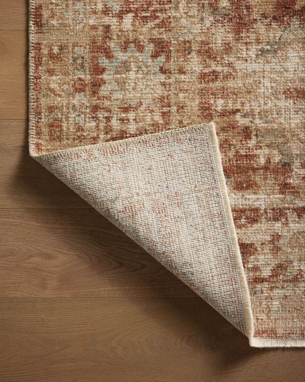 Heritage HER-03 Brick / Multi Area Rug
