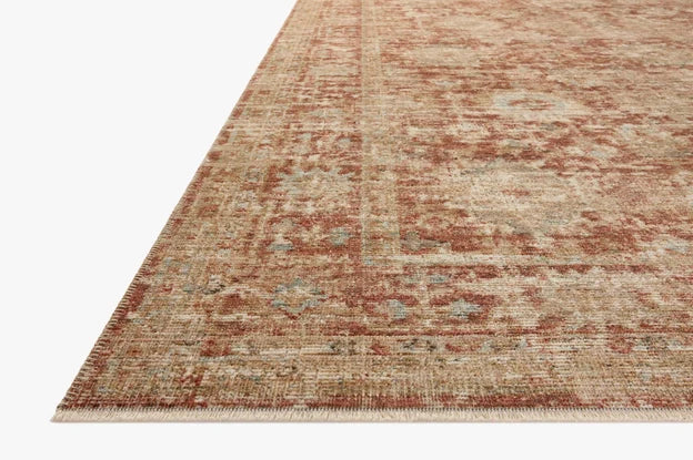 Heritage HER-03 Brick / Multi Area Rug