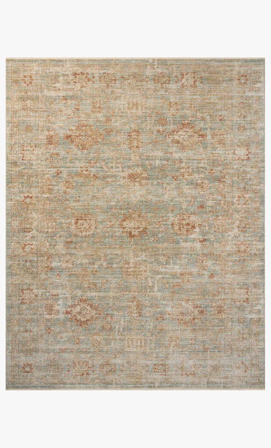 Heritage 06 Aqua / Terracotta