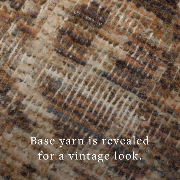 Heritage HER-07 Mocha / Denim Area Rug