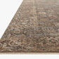 Heritage HER-07 Mocha / Denim Area Rug