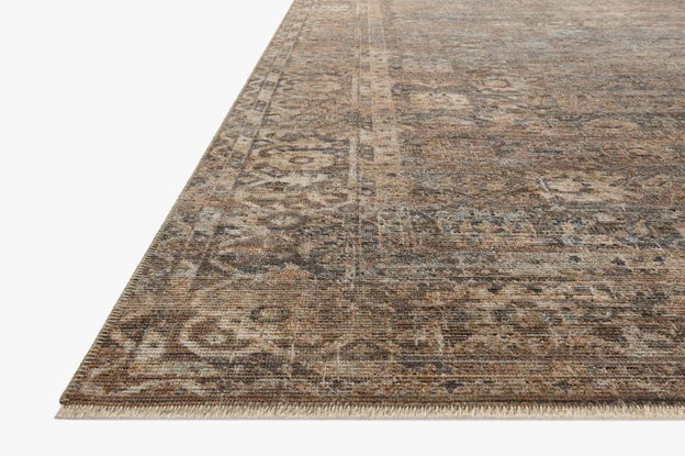 Heritage HER-07 Mocha / Denim Area Rug