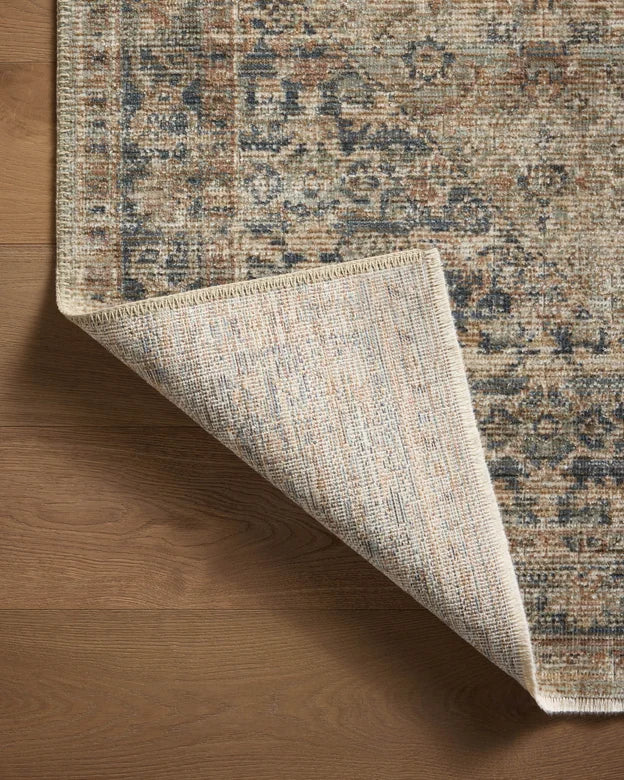 Heritage HER-08 Sage / Navy Area Rug