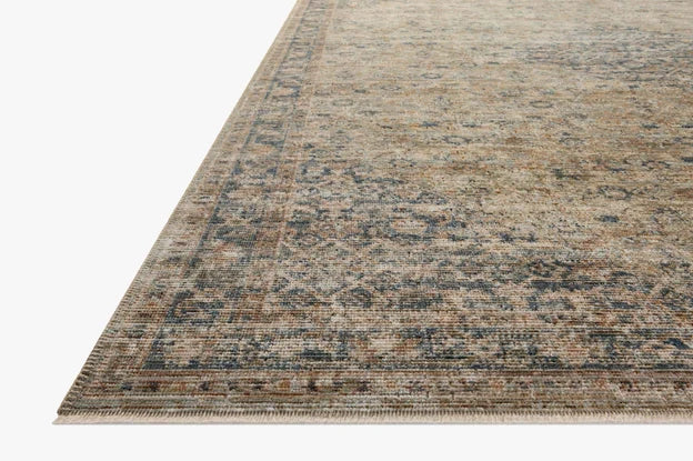 Heritage HER-08 Sage / Navy Area Rug