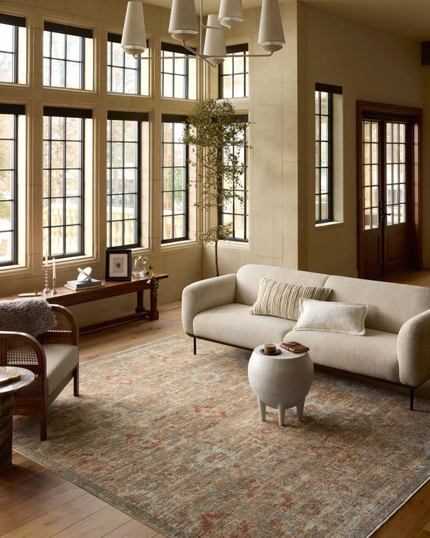 Heritage HER-10 Grey / Sunset Area Rug