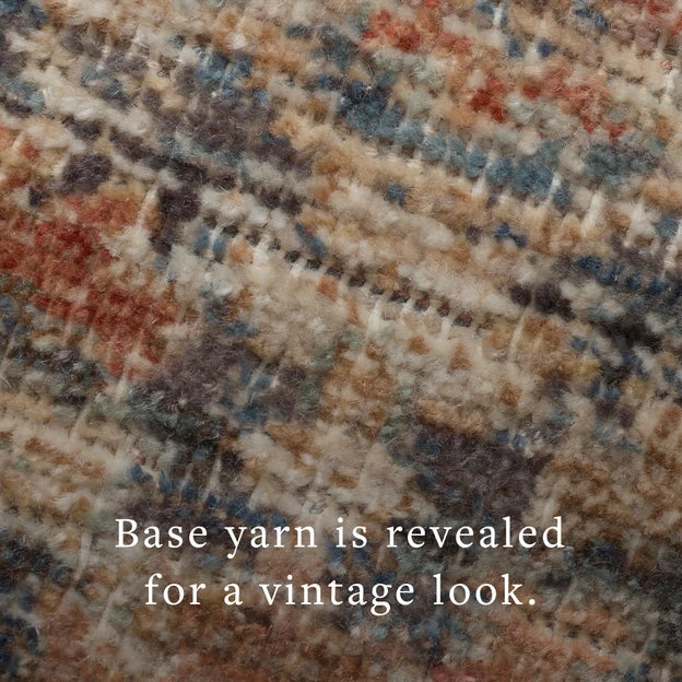 Heritage HER-12 Blue / Rust Area Rug