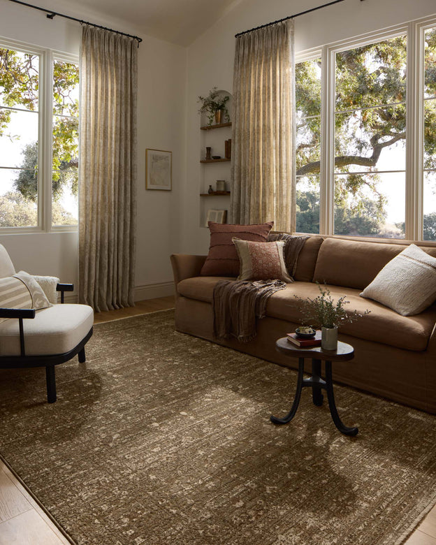 Haywood HYD-01 Sage / Brown Area Rug