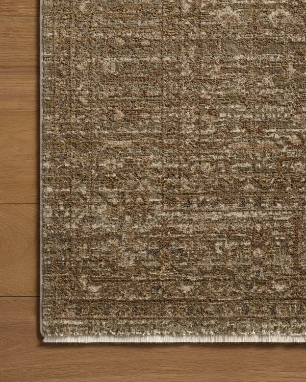 Haywood HYD-01 Sage / Brown Area Rug