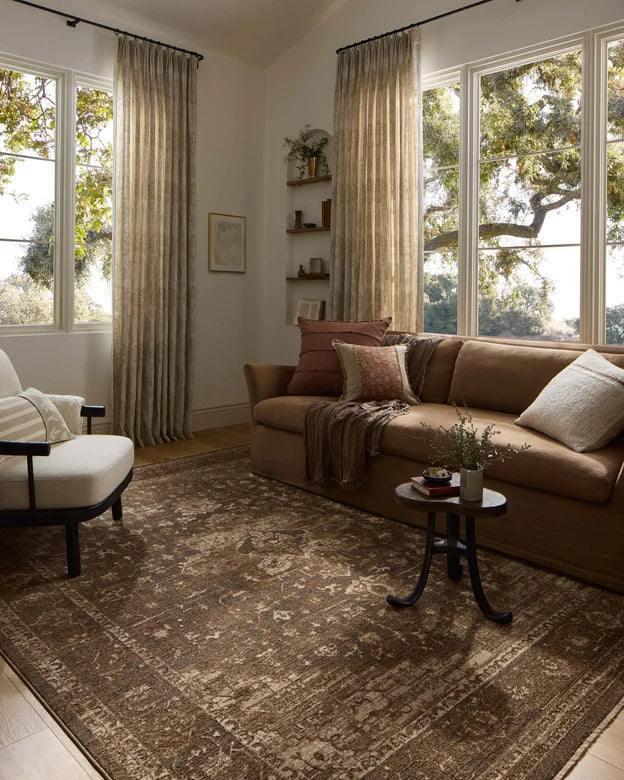 Haywood HYD-03 Charcoal / Mocha Area Rug