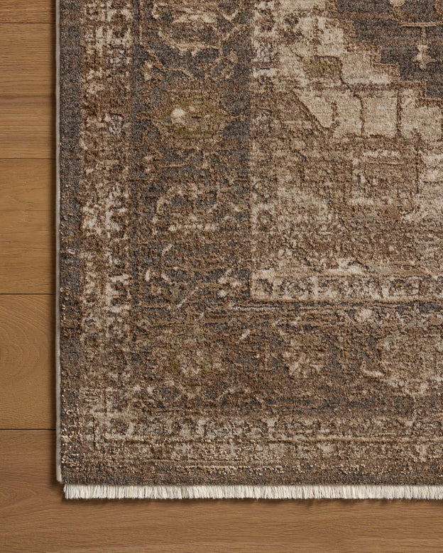 Haywood HYD-03 Charcoal / Mocha Area Rug