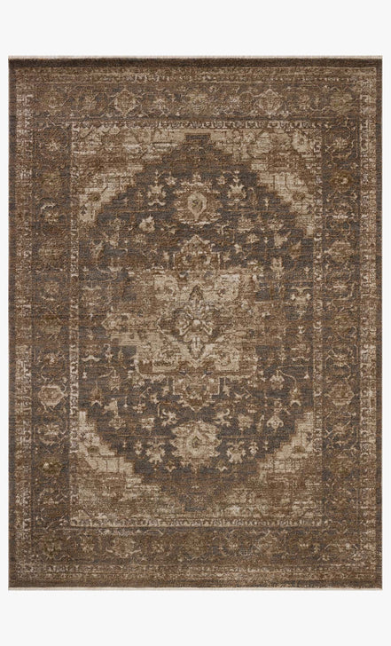 Haywood HYD-03 Charcoal / Mocha Area Rug