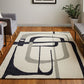 Maguire MGR8905F Ivory/Black Area Rug