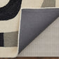 Maguire MGR8905F Ivory/Black Area Rug