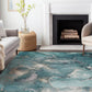 Odelia OY11 Teal Area Rug