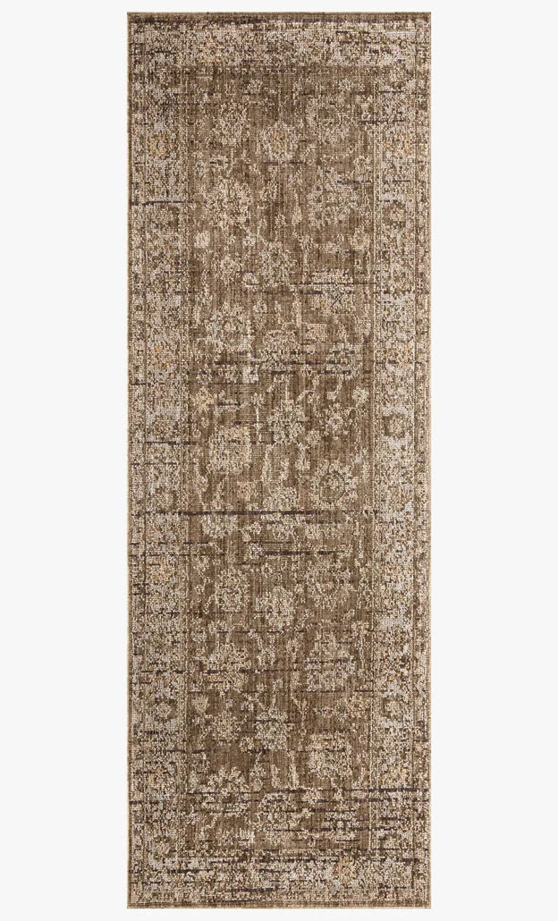 Priscilla PRL-01 Bark / Ivory Area Rug