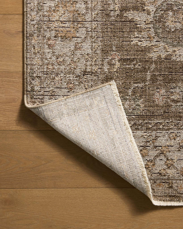 Priscilla PRL-01 Bark / Ivory Area Rug