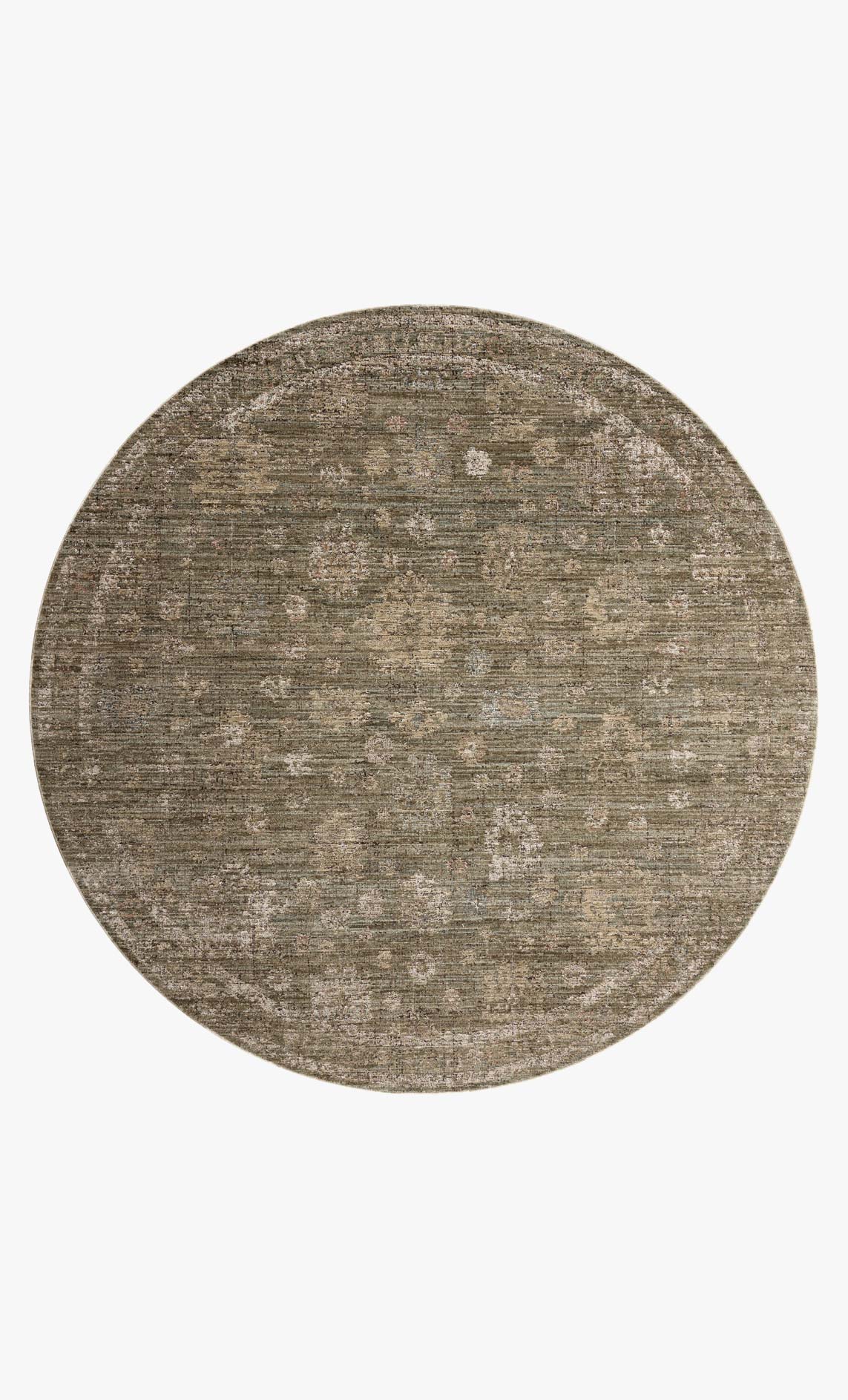 Priscilla PRL-02 Olive / Sand Area Rug