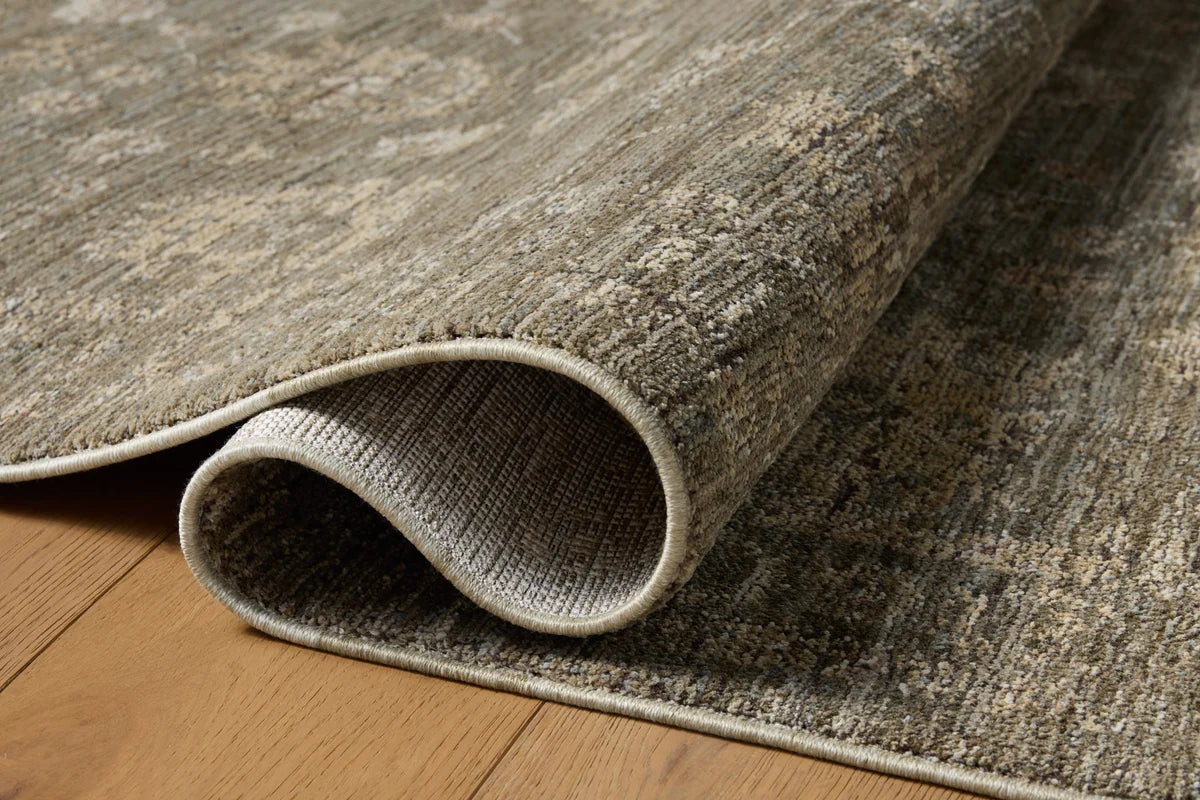 Priscilla PRL-02 Olive / Sand Area Rug