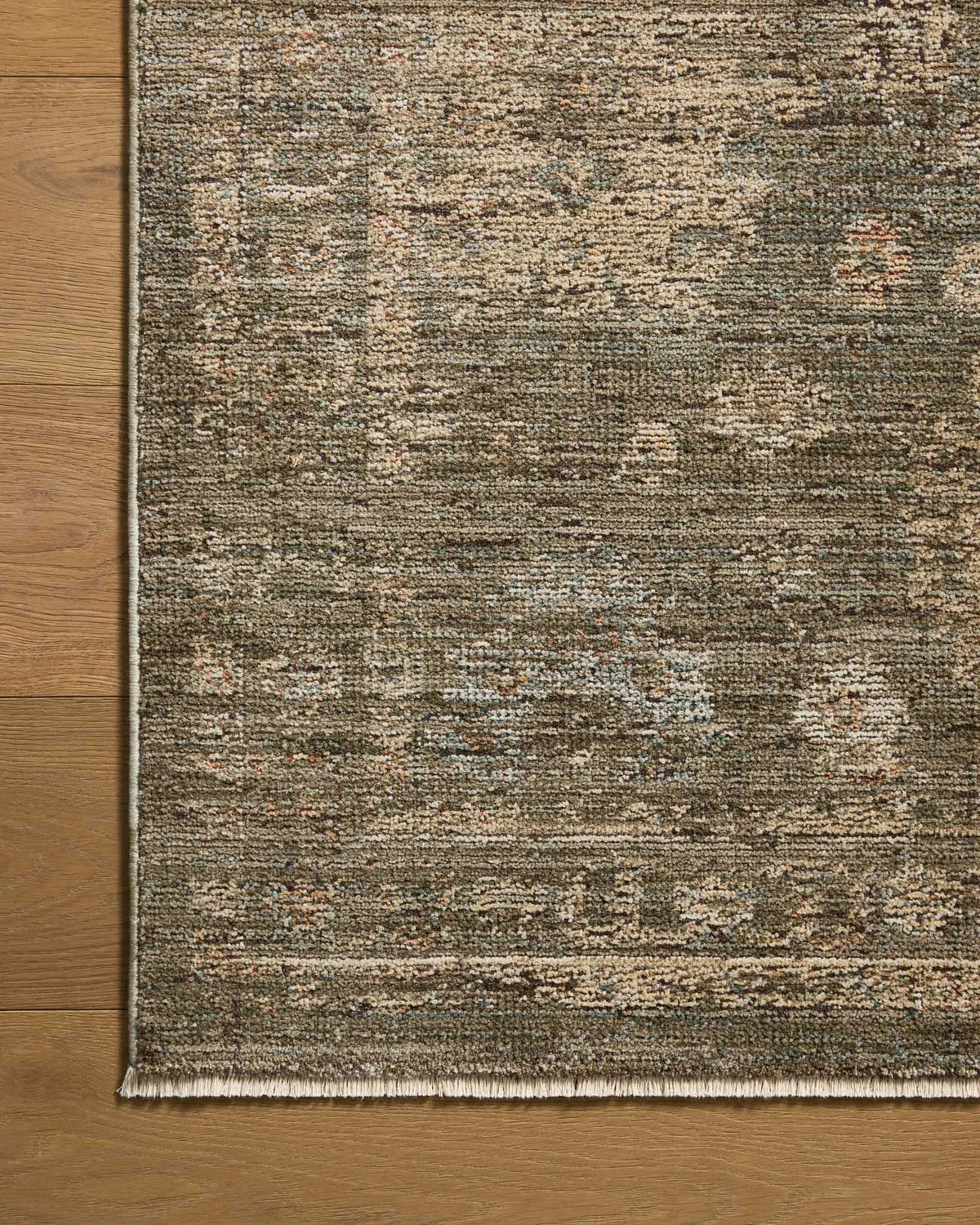 Priscilla PRL-02 Olive / Sand Area Rug