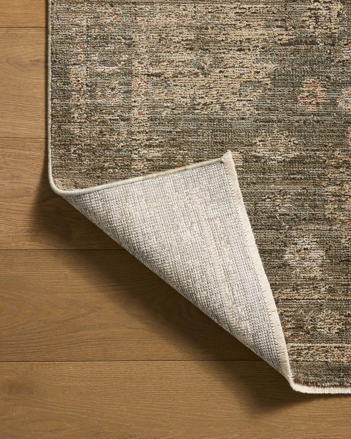Priscilla PRL-02 Olive / Sand Area Rug