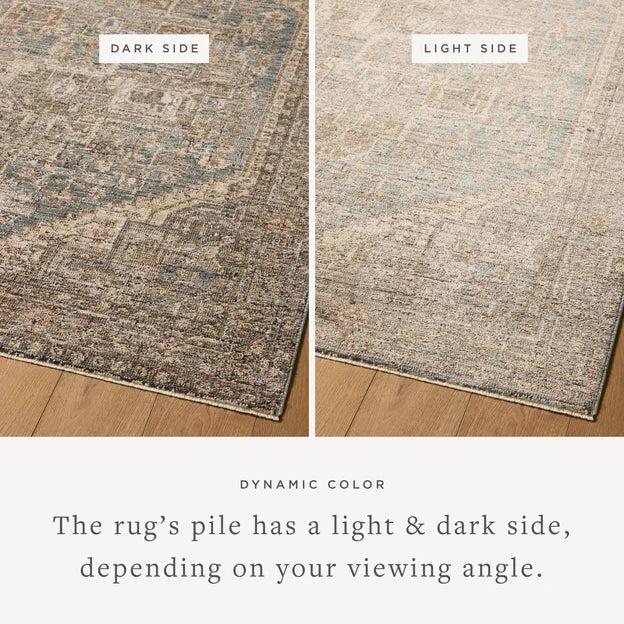 Priscilla PRL-04 Blue / Bark  Area Rug (Copy)