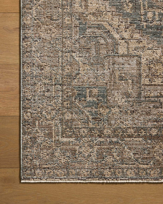 Priscilla PRL-04 Blue / Bark  Area Rug (Copy)
