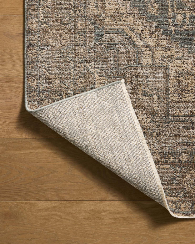 Priscilla PRL-04 Blue / Bark  Area Rug (Copy)