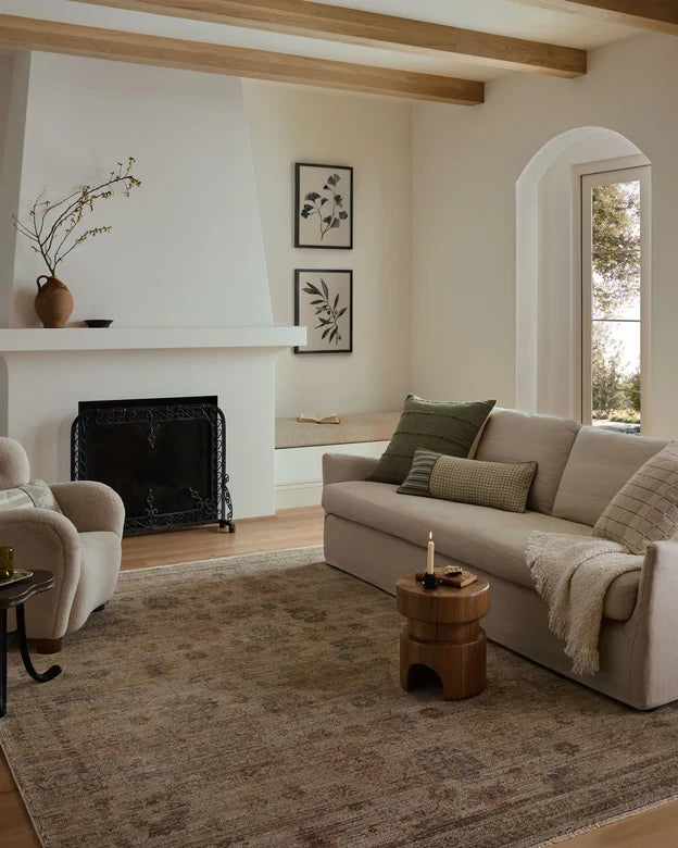 Priscilla PRL06 IVORY/MULTI Area Rug