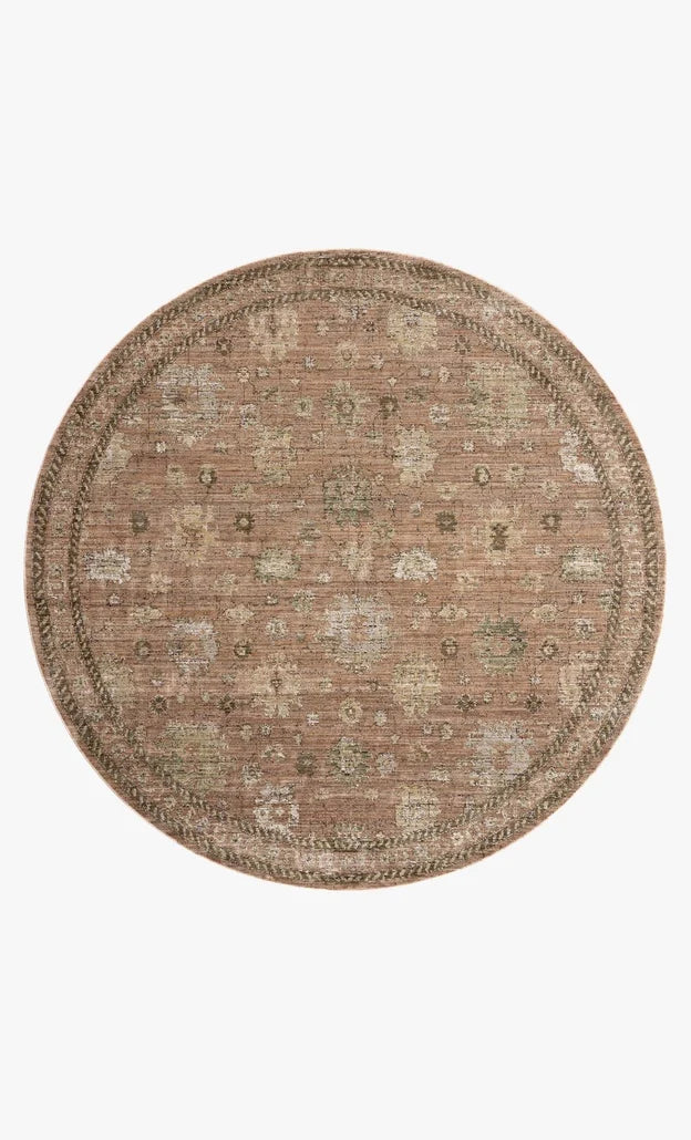 Priscilla PRL-08 Blush / Multi Area Rug